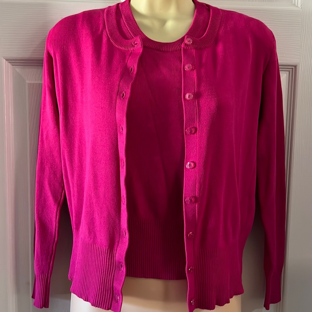 Joseph A Pink Women's Cardigan Sweater